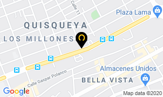 Mapa de La Esquina De Tejas en Santo Domingo
