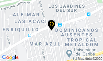 Mapa de LavanderÍa El Vapor en Santo Domingo