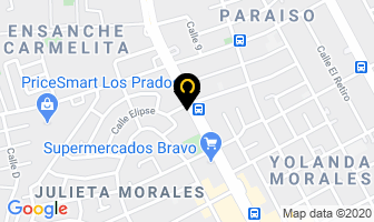 Mapa de Leco Inmobiliaria en Santo Domingo