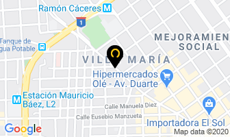 Mapa de Maderera Mario en Santo Domingo