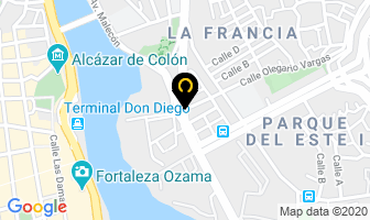 Mapa de ManatÍ Veterinaria en Santo Domingo Este