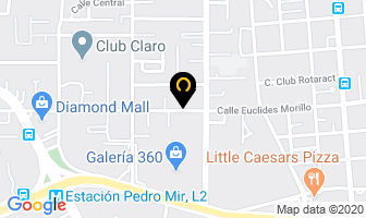 Mapa de Megatelas en Santo Domingo