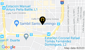 Mapa de Melo Comercial en Santo Domingo
