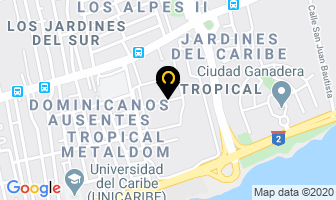Mapa de Metaldom en Santo Domingo