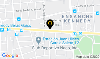 Mapa de Meteoro en Santo Domingo
