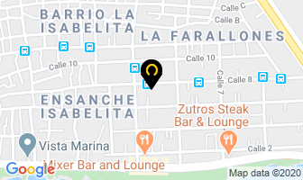 Mapa de Milony Center en Santo Domingo Este