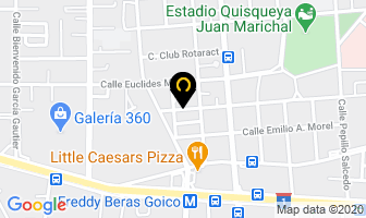Mapa de Modulor S.a. en Santo Domingo