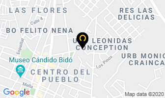 Mapa de Muebleria Solano en Bonao