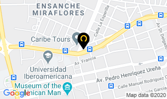 Mapa de Muebles Manthen S.a. en Santo Domingo