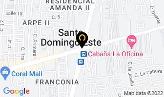 Mapa de Mym Vasos Sorpresas en Santo Domingo