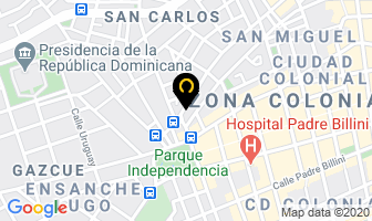 Mapa de Optica Issa en Santo Domingo