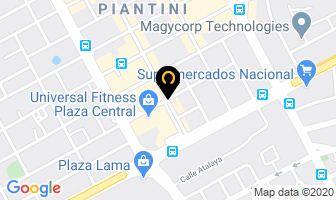 Mapa de Organo Gold en Santo Domingo