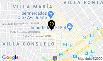 Mapa de Palacio De Los Dulces Y Quesos en Santo Domingo