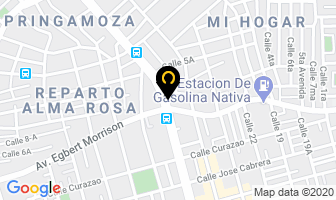 Mapa de PanaderÍa Y ReposterÍa Kissairis en Santo Domingo Este