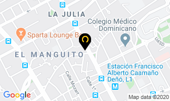 Mapa de Pastelitos Amparo en Santo Domingo