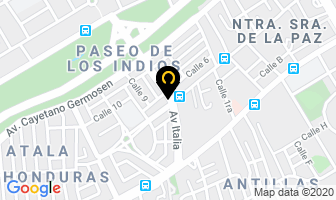 Mapa de Pedal Bike en Santo Domingo