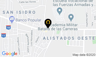 Mapa de Pizza Mia Expresso en Santo Domingo Este