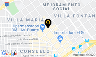 Mapa de Plasticos Y Espejos, Cxa en Santo Domingo
