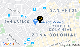 Mapa de Plaza Paris en Santo Domingo
