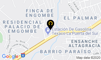 Mapa de Print Factory Artículos Promocionales en Santo Domingo