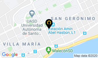 Mapa de Procopias en Santo Domingo