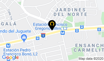Mapa de Radiadores Bitini en Santo Domingo