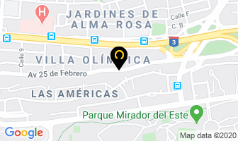 Mapa de Radiadores Rafael en Santo Domingo Este