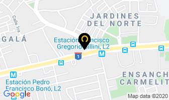 Mapa de Radiadores RamÍrez C. X A. en Santo Domingo