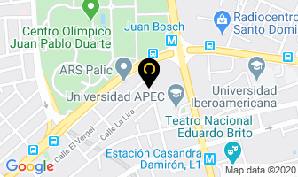 Mapa de Radio VisiÓn Cristiana en Santo Domingo