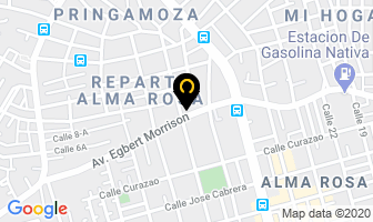 Mapa de Ramón Auto Pintura Srl en Santo Domingo Este