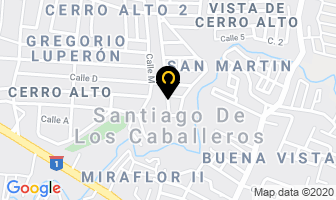 Mapa de Refripartes C. X A. en Santiago