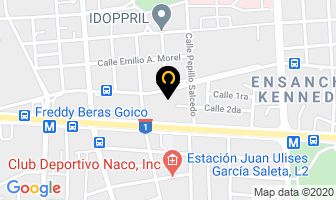 Mapa de ReguÍo Industrial TÉcnico S.a en Santo Domingo