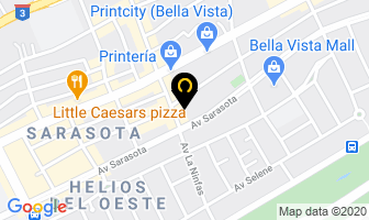 Mapa de RelojerÍa Avanzada en Santo Domingo