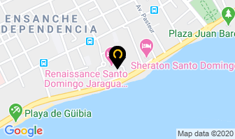 Mapa de Renaissance Jaragua Hotel & Casino en Santo Domingo