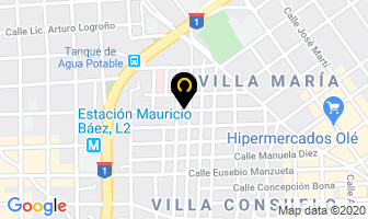 Mapa de ReposterÍa Vinicio en Santo Domingo