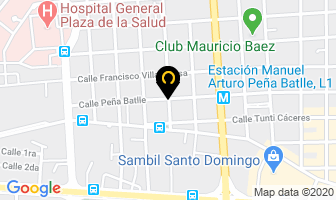 Mapa de Repuestos Y Servicios Payabo en Santo Domingo
