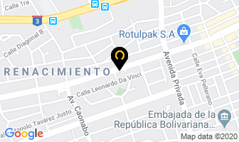 Mapa de Restaurant Del Chino Lee en Santo Domingo