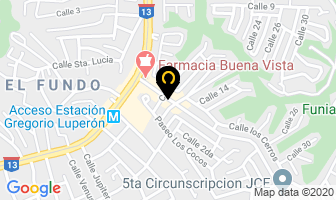 Mapa de Restaurant Estrella De Plata en Santo Domingo