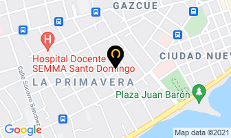 Mapa de Restaurant Vegetariano Ananda en Santo Domingo