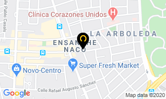 Mapa de Revista Arquitexto en Santo Domingo