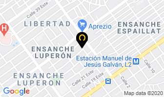 Mapa de Shutters Adonay en Santo Domingo