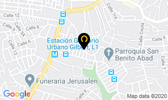 Mapa de Taxi Hogar en Santo Domingo