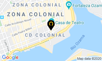 Mapa de Teatro Las Mascaras en Santo Domingo