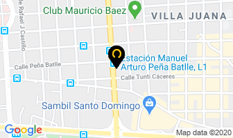 Mapa de Tecni Caribe en Santo Domingo