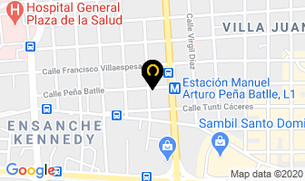 Mapa de Tecni Electric S.a. en Santo Domingo