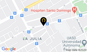 Mapa de Tesis Center Jr S.a. en Santo Domingo