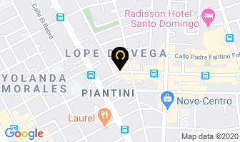 Mapa de Tessuti Hogar en Santo Domingo