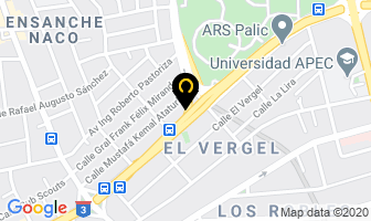 Mapa de Theo's Grill Restaurant en Santo Domingo