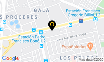 Mapa de Tiendas Corripio en Santo Domingo