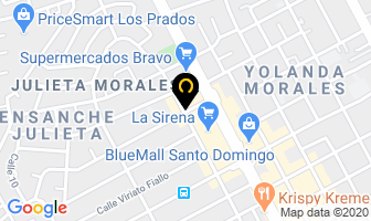 Mapa de Unitex Caribe, S.a. en Santo Domingo
